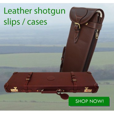 Leather shotgun slips