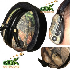 Camo electronic ear defenders, camouflage
