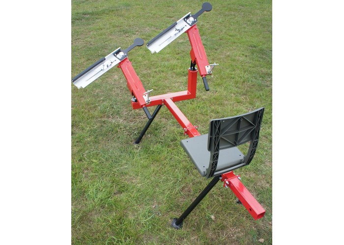 CLAY TRAP CLAY PIGEON TRAP THROWER GDK MANUAL SEATED SINGLE ARM FULL COCK 
