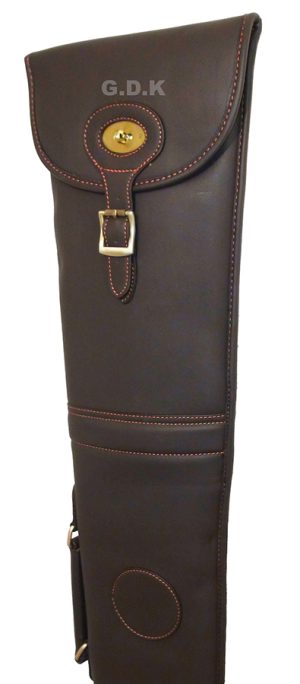GDK  Leather pu shotgun slip, dark brown