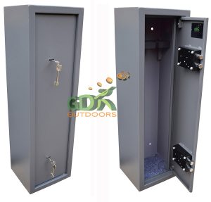 2 Gun breakdown shotgun cabinet, Black