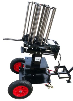 Black pheasant, ABT / DTL wobbler, 2 wheel trolley