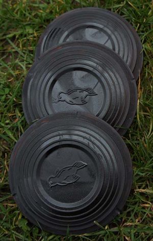 150 black standard clay targets