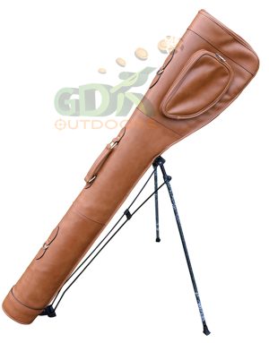 GDK  51" Guardian leather Tanned shotgun slipstand, Tan