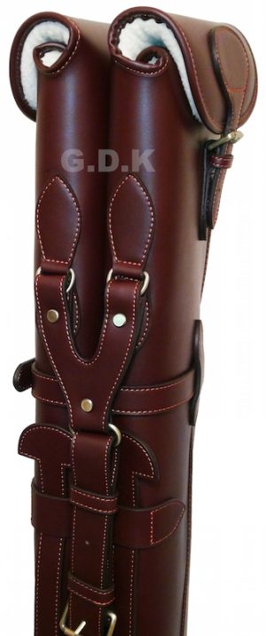Guardian Leather double shotgun slip, Detachable, 28-32" BARREL