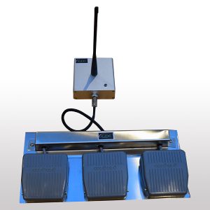 GDK 300 meter Skeet radio foot pedal for 2 x clay traps