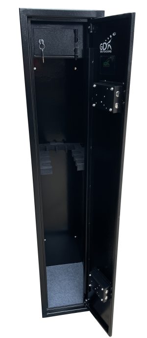 GDK Compact 10 gun cabinet, shotgun, rifle, inner ammo safe