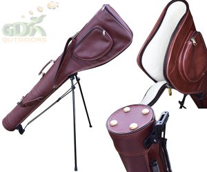 GDK  51" Guardian leather dark brown shotgun slipstand