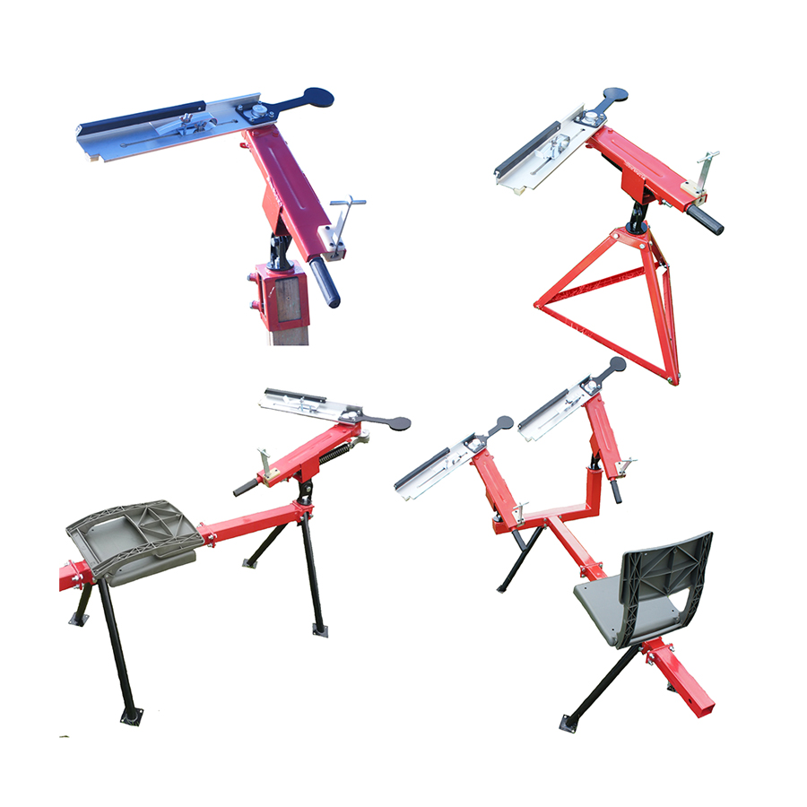 Manual clay pigeon traps