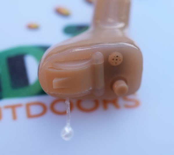 ear plug battery compartment