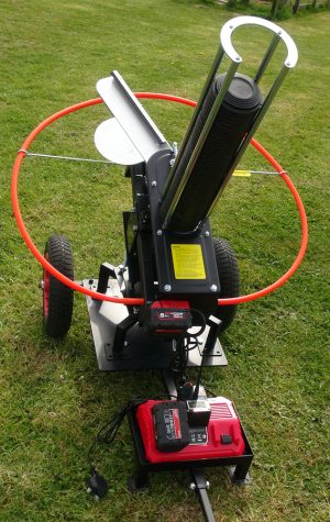 18V black kite pro package deal clay pigeon trap